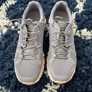 On Clouds Gray Athletic Shoes